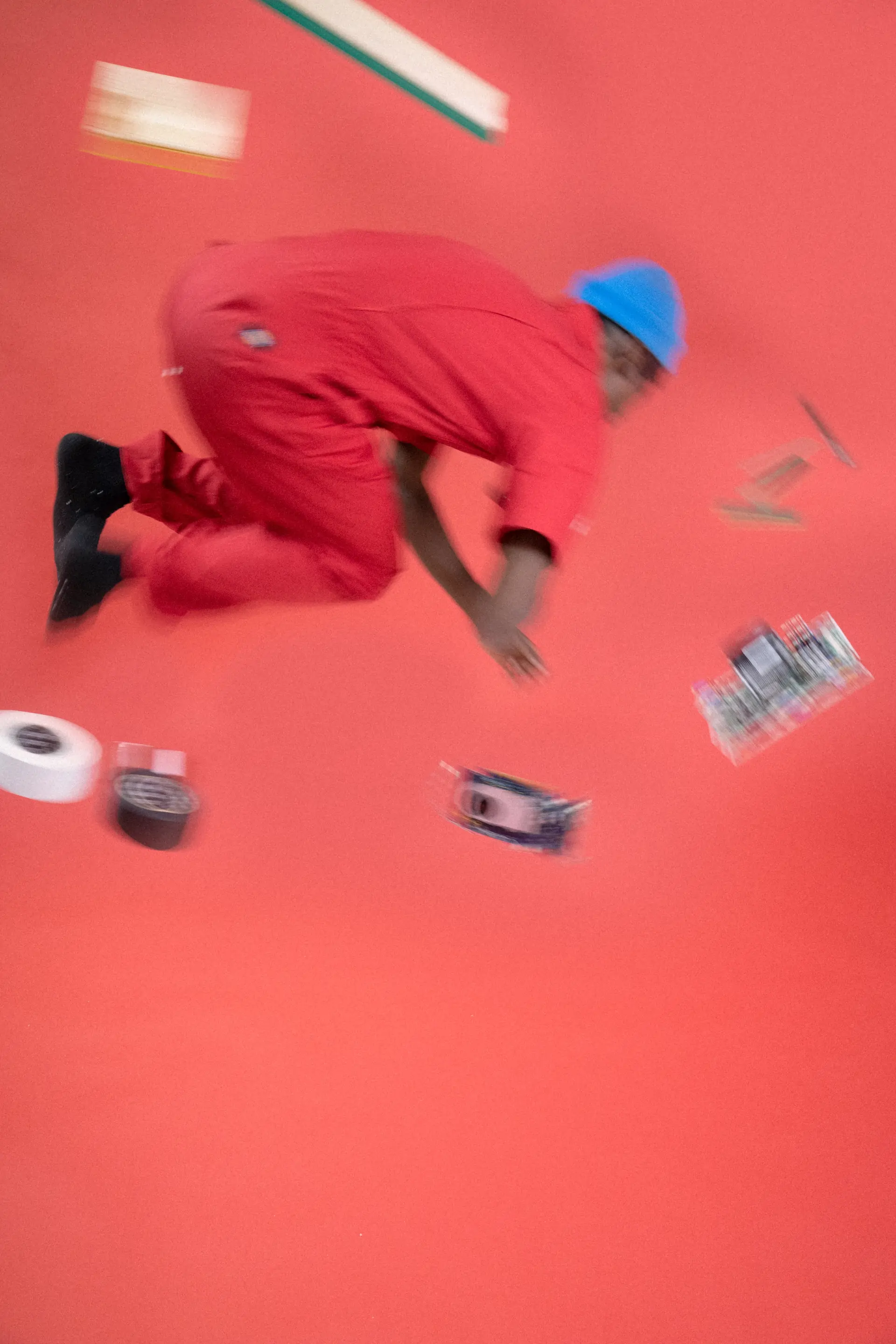 All red project preview